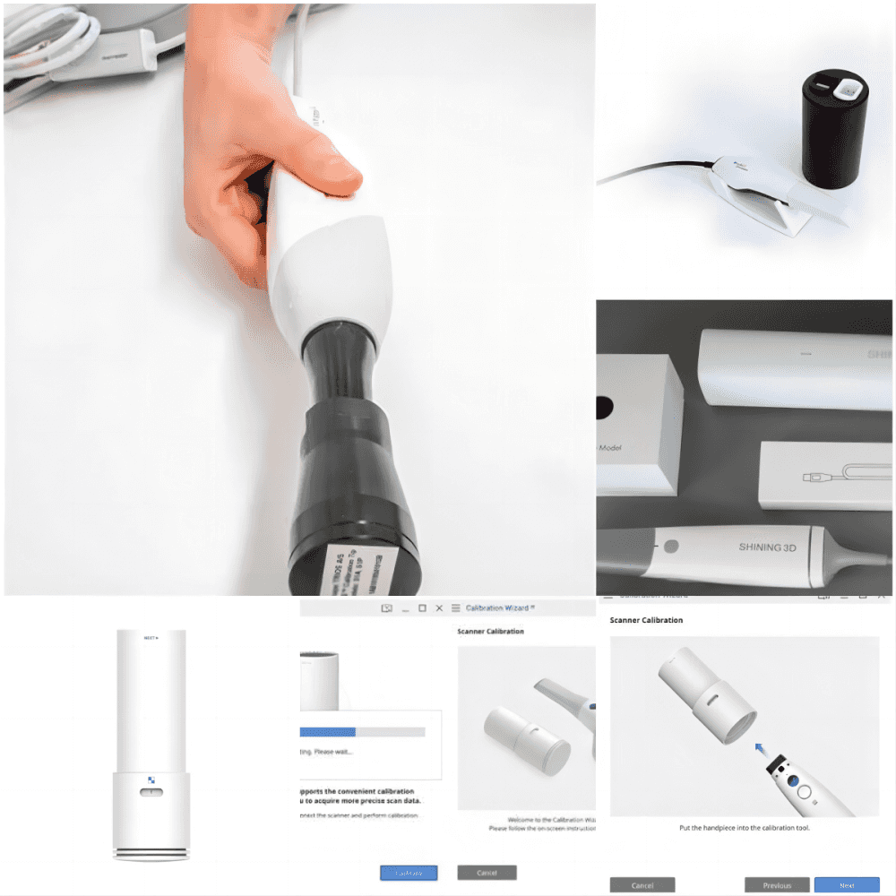 Calibration of Intraoral Scanners